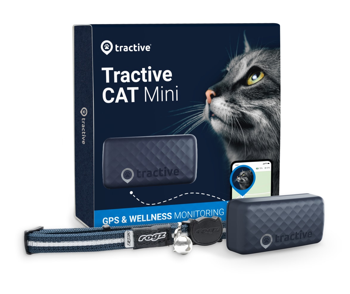 Packaging of Tractive GPS CAT 4