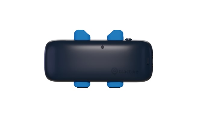 澳洲幸运10 GPS Dog 4 Tracker dark blue front view